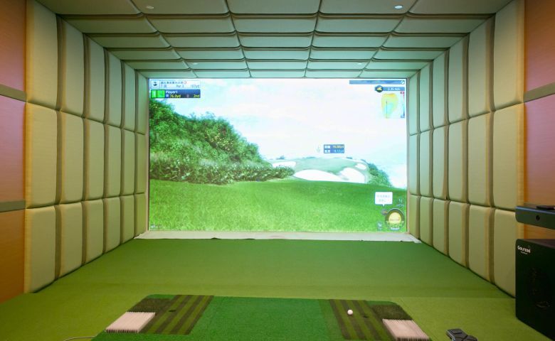 INDOOR GOLF SIMULATOR